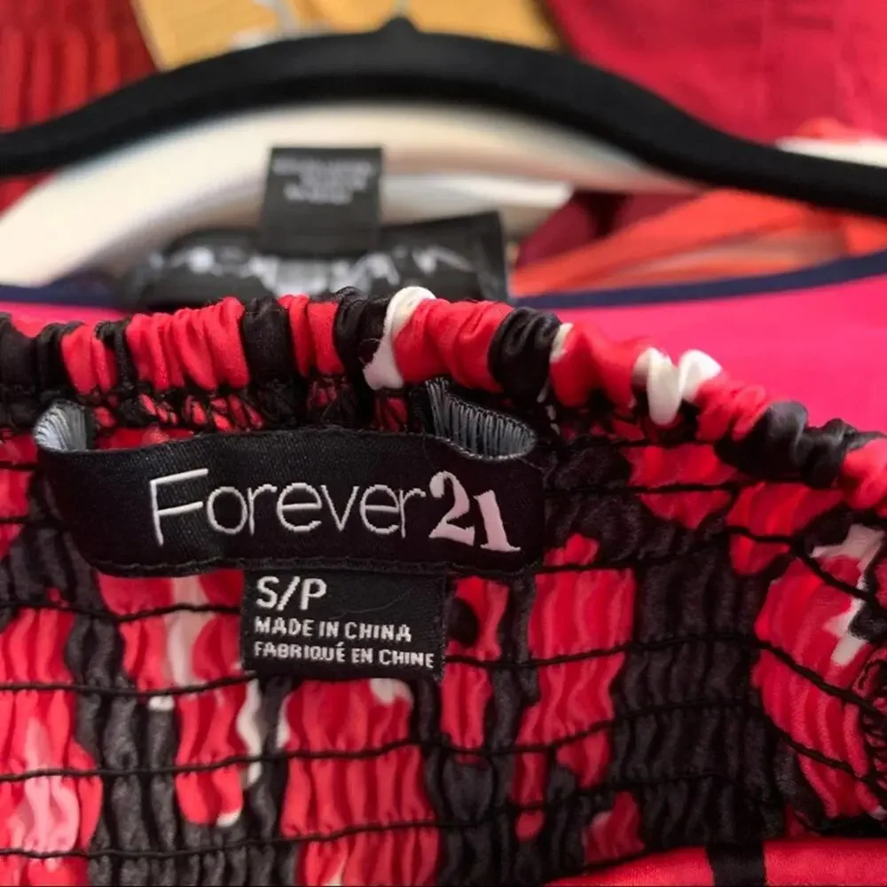 Forever 21 size small spaghetti strap self bra top. - Picture 3 of 3